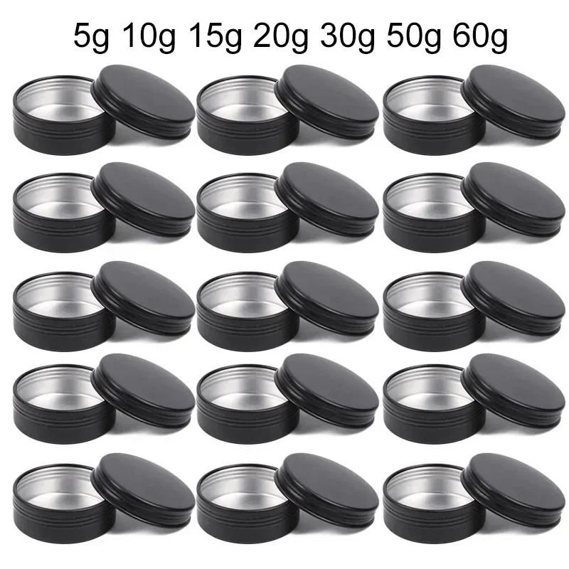 Black Tin Candle - 50 Buah Stoples Lilin Hitam dengan