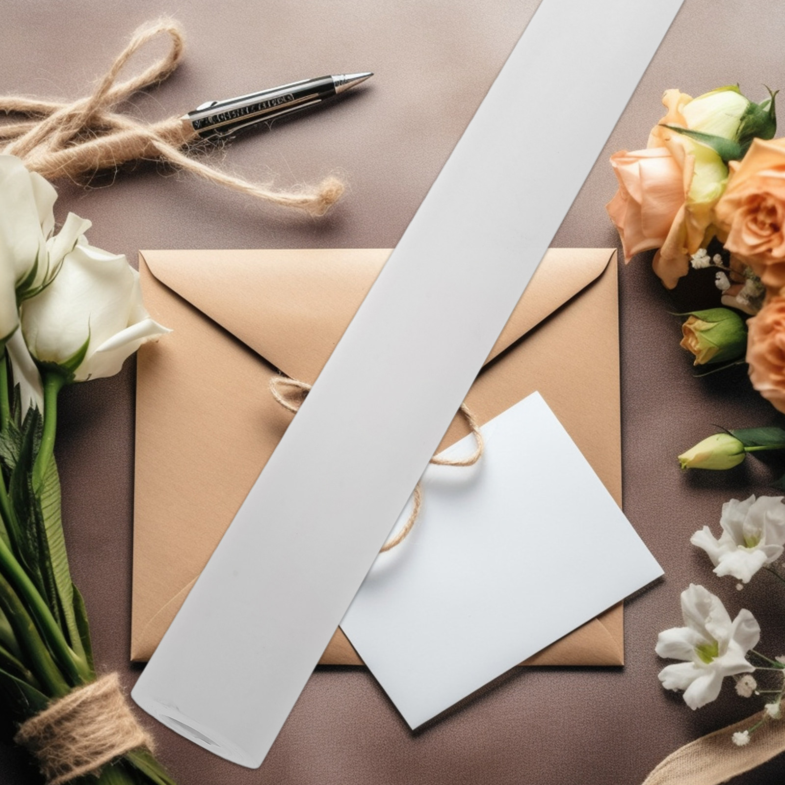 1 Rol Kertas Pembungkus Bunga  - Kraft Paper Box ulasan dan harga