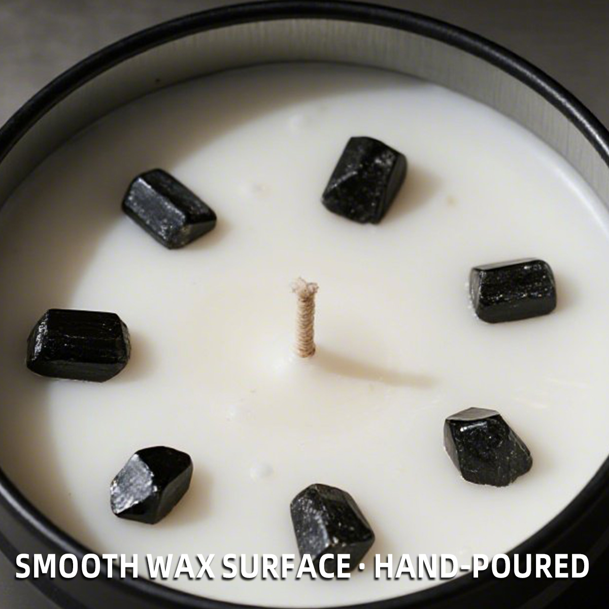 1pc Lilin Aroma Bulan Baru Lil - Black Tin Candle ulasan dan harga