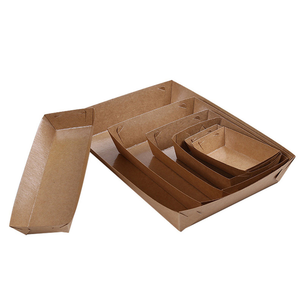 30Pcs Kotak Kemasan Sekali Pak - Kraft Paper Box ulasan dan harga