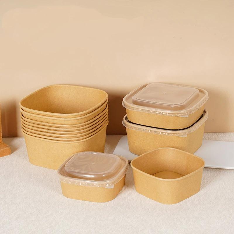 Kotak Makan Siang Kertas Kraft - Kraft Paper Box ulasan dan harga