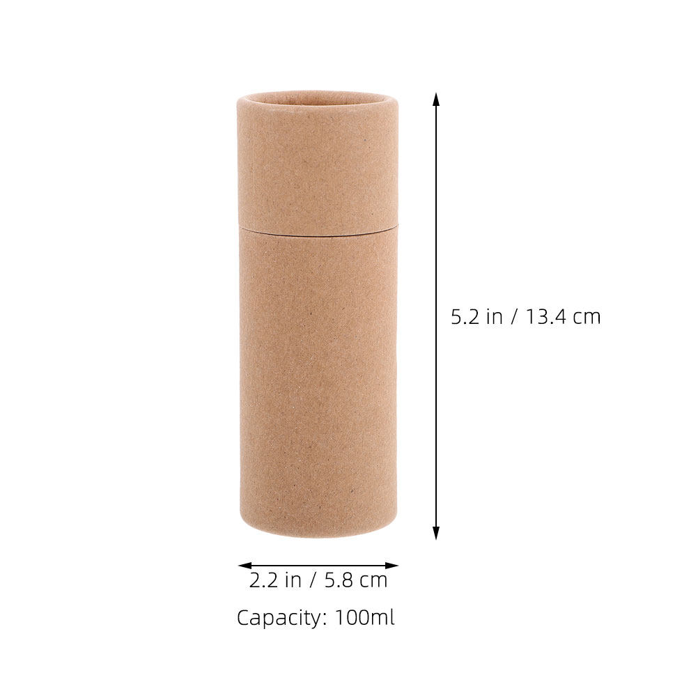 6 Buah Tabung Karton Ringan da - Kraft Paper Box ulasan dan harga