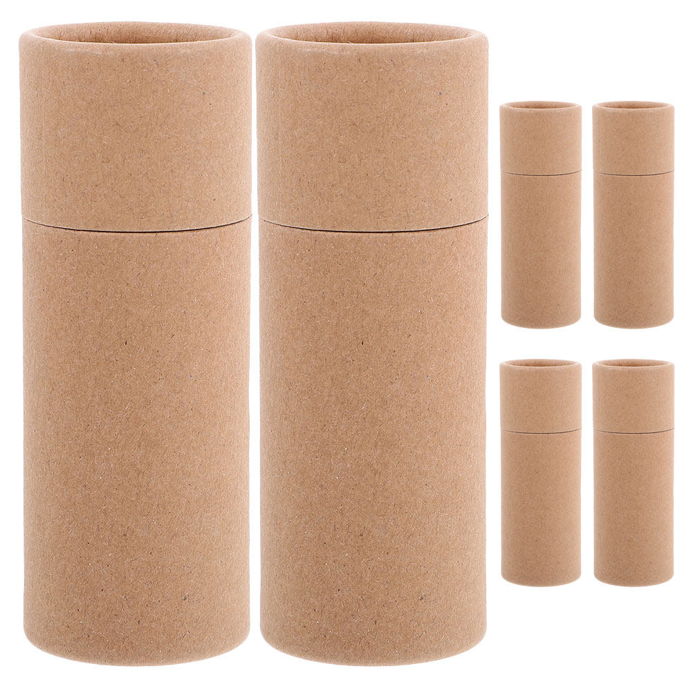 6 Buah Tabung Karton Ringan da - Kraft Paper Box ulasan dan harga