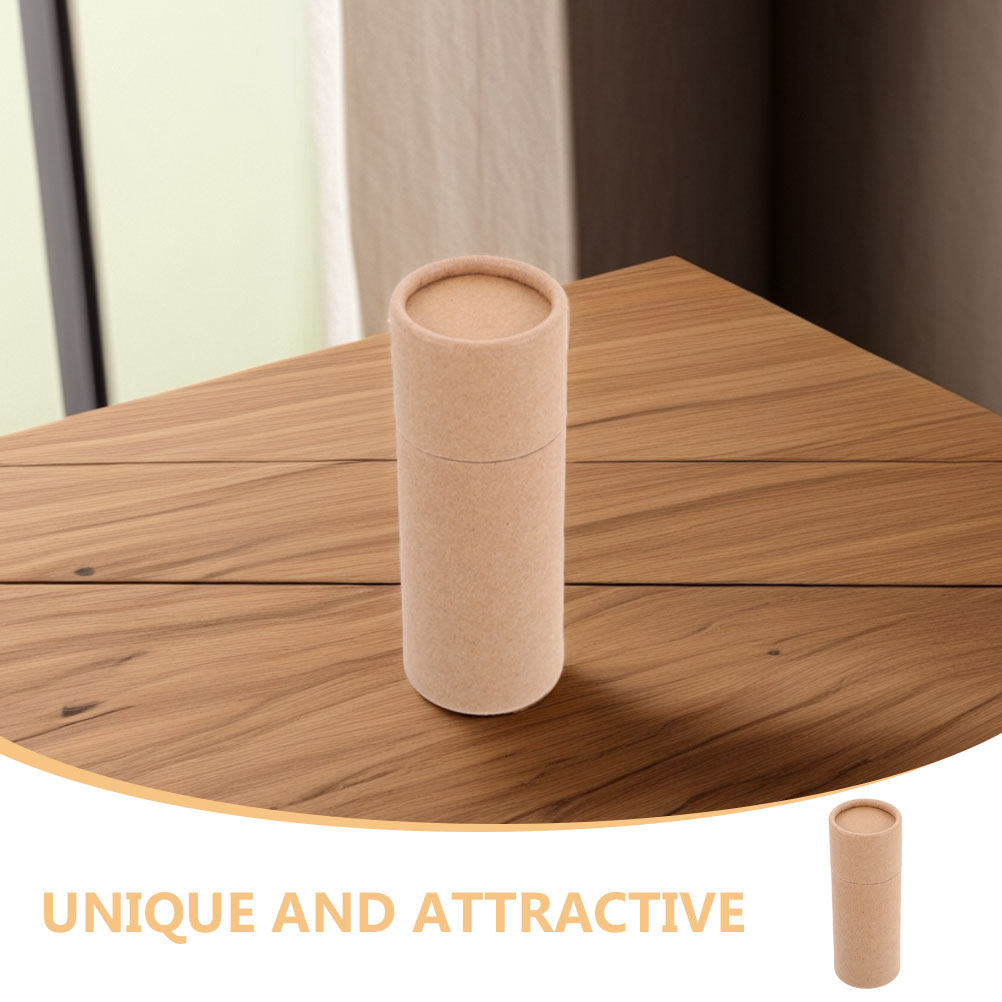 6 Buah Tabung Karton Ringan da - Kraft Paper Box ulasan dan harga