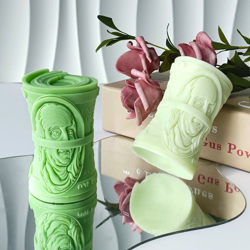 Cetakan Silikon Uang Dolar 3D  - Candle Supplies Shop ulasan dan harga