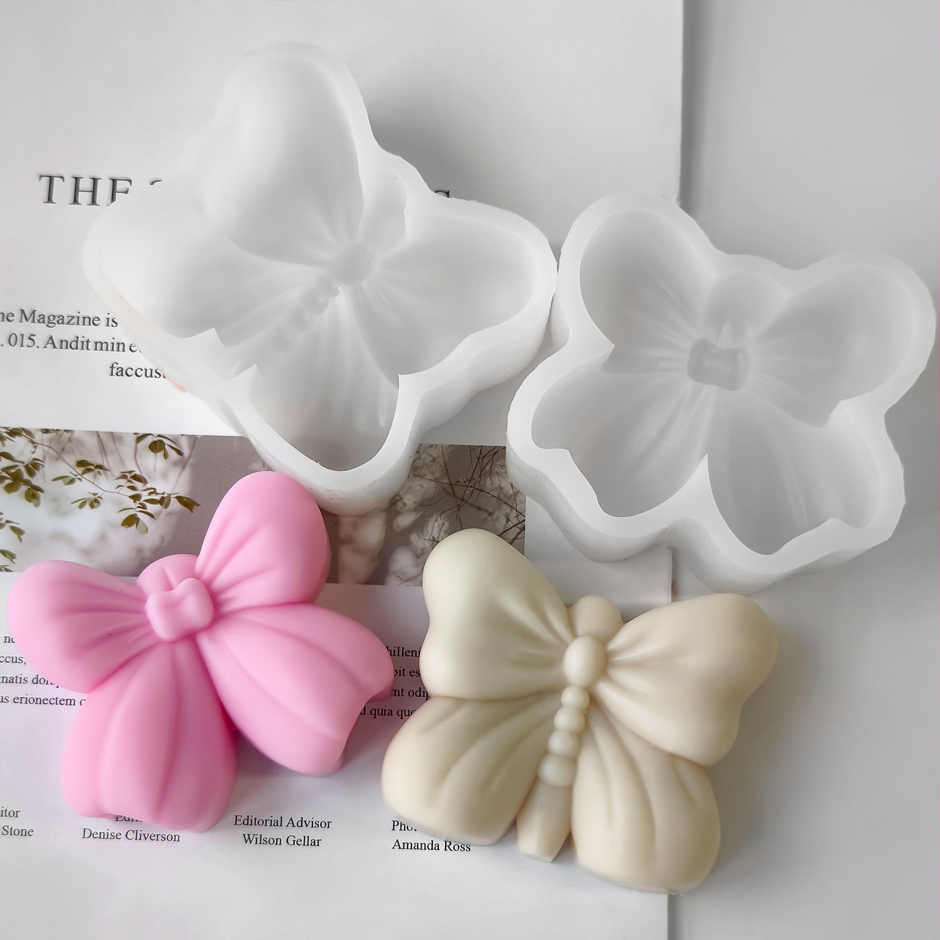 Cetakan Silikon Kupu-kupu untu - Candle Supplies Shop ulasan dan harga