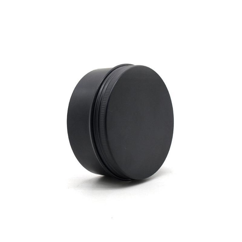 Kotak Aluminium Bulat Kosong H - Black Tin Candle ulasan dan harga