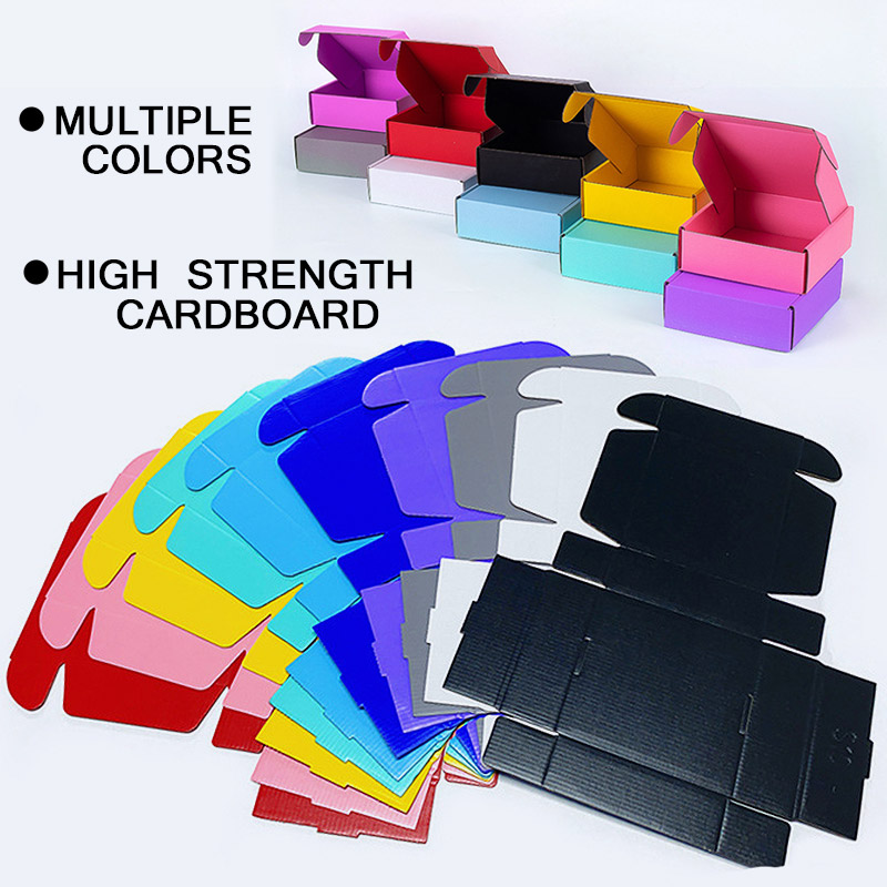 Kotak Kado Kertas 15pcs Warna  - Kraft Paper Box ulasan dan harga