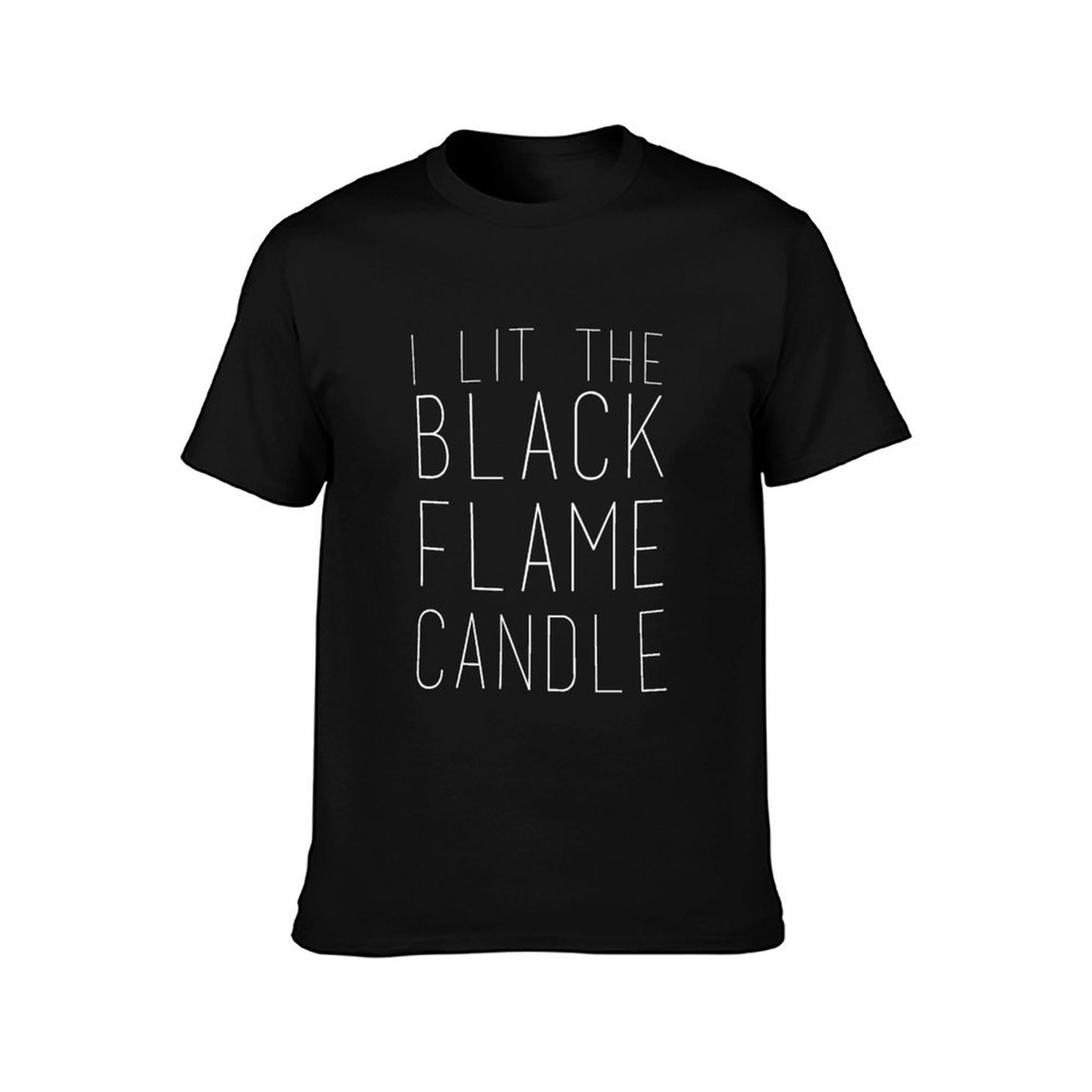 Kaos Black Flame Candle (Putih - Black Tin Candle ulasan dan harga