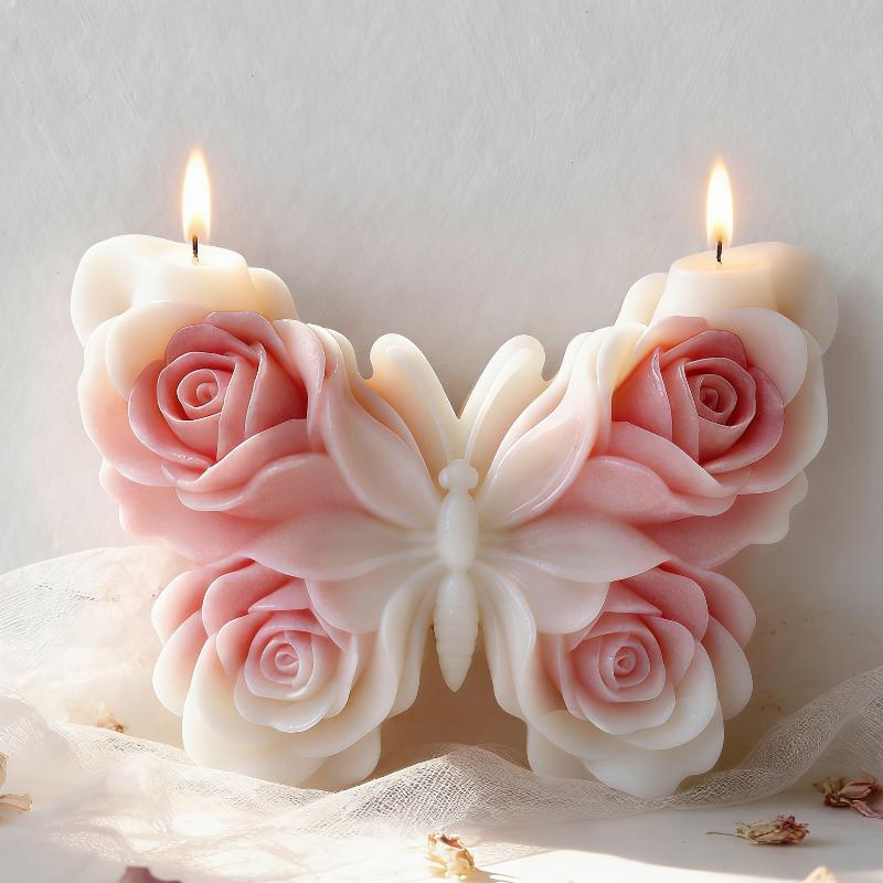 Cetakan Silikon Bentuk Kupu-ku - Candle Supplies Shop ulasan dan harga
