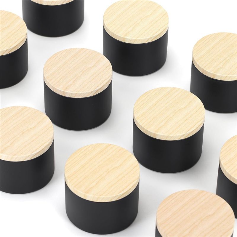 24 Paket Kaleng Lilin Hitam 4  - Black Tin Candle ulasan dan harga
