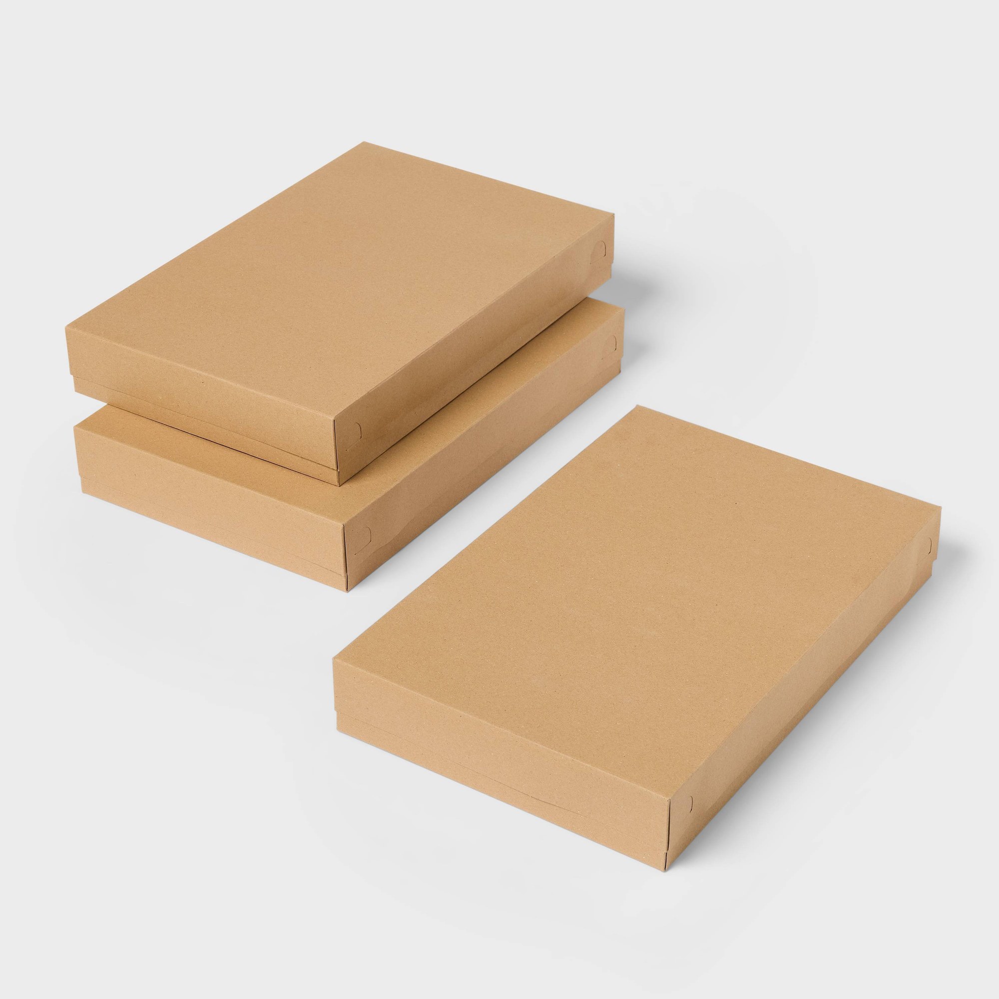 Kotak Hadiah Baju Kraft Coklat - Kraft Paper Box ulasan dan harga