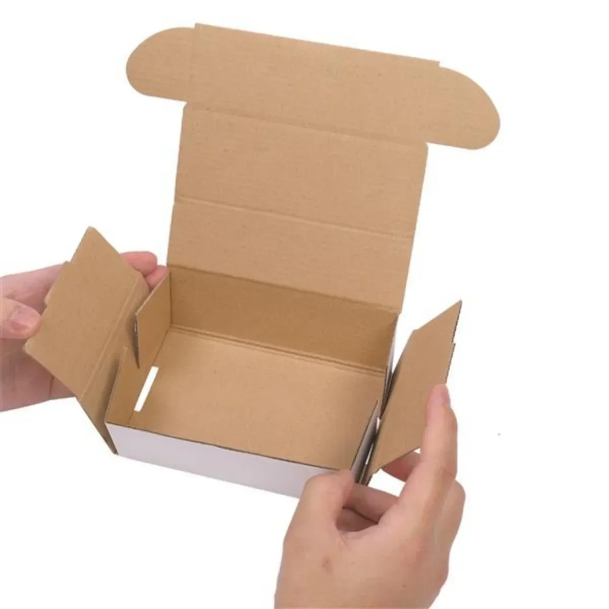 50 Buah Kotak Hadiah Kertas Be - Kraft Paper Box ulasan dan harga