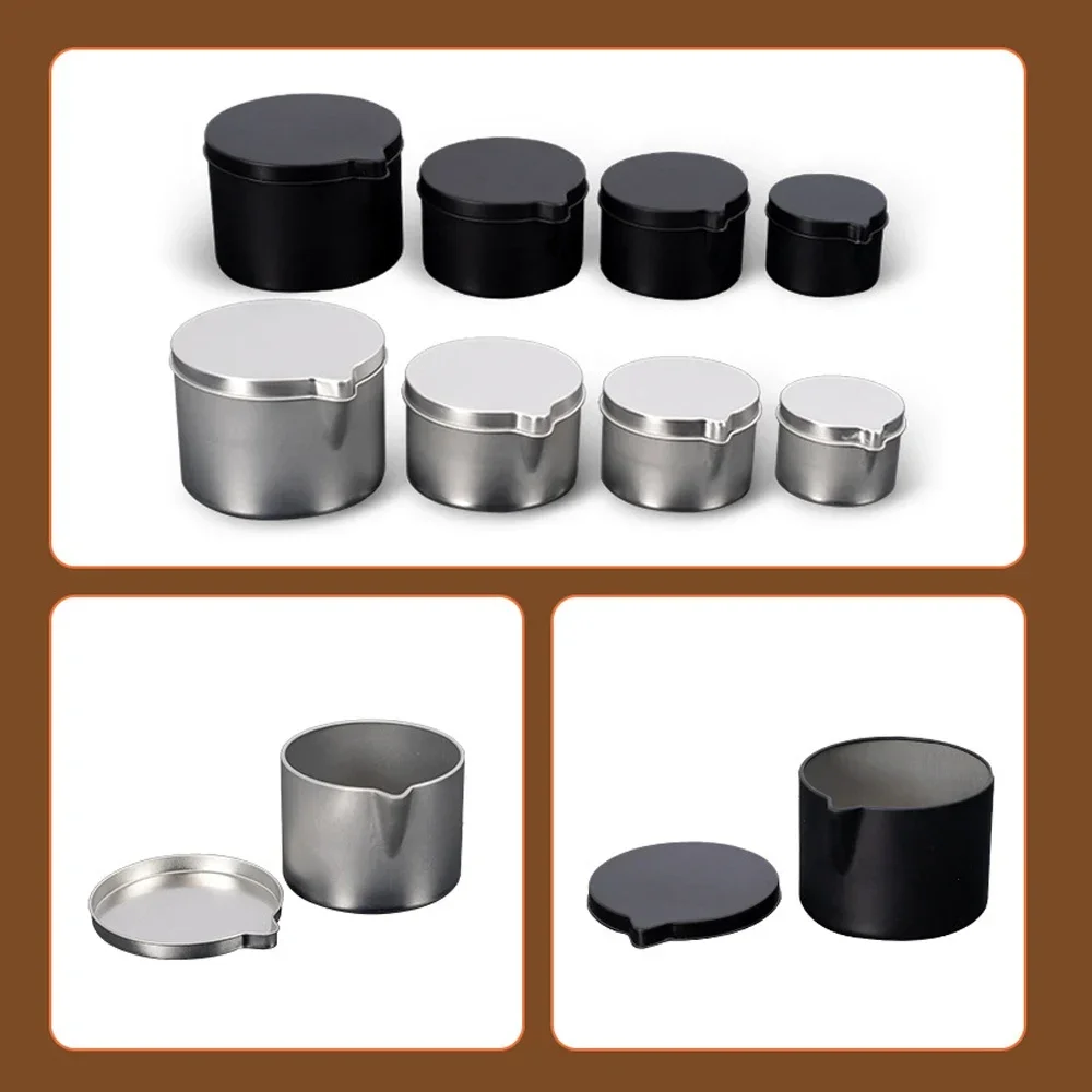 12 buah kaleng logam Hitam Per - Black Tin Candle ulasan dan harga